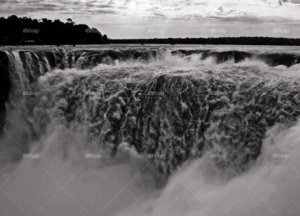 water waterfall power brazil by olijohnson