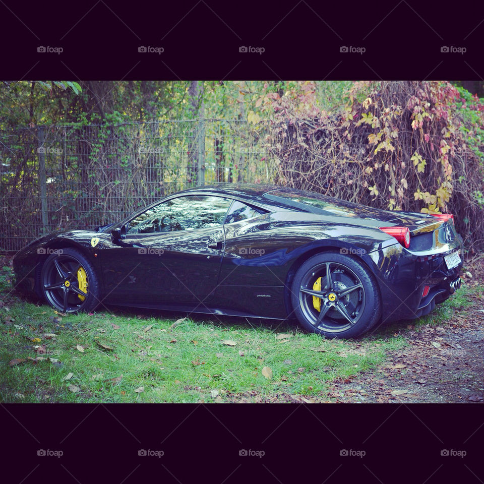 italy black ferrari beauty by vijayendra.jadhavrao