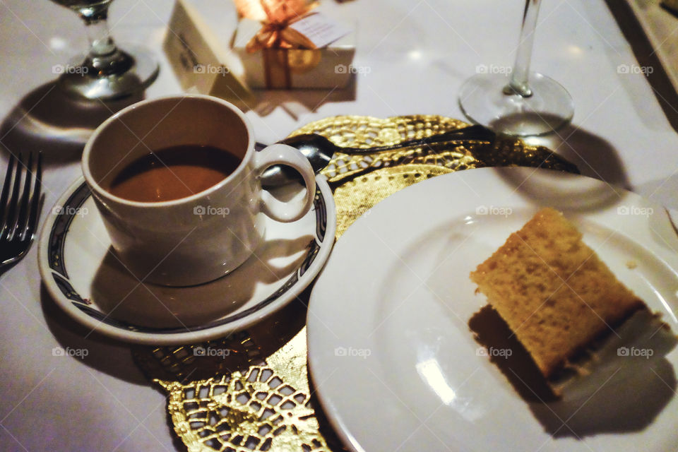 Coffee break. Coffee is always great especially after dessert.