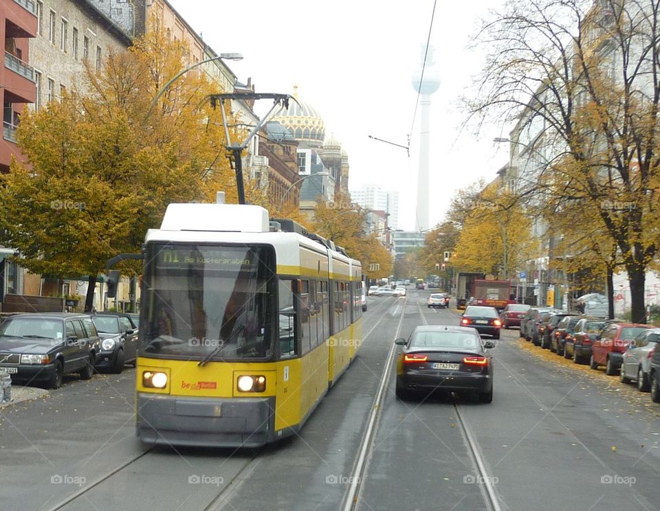 A Tram In Berlin