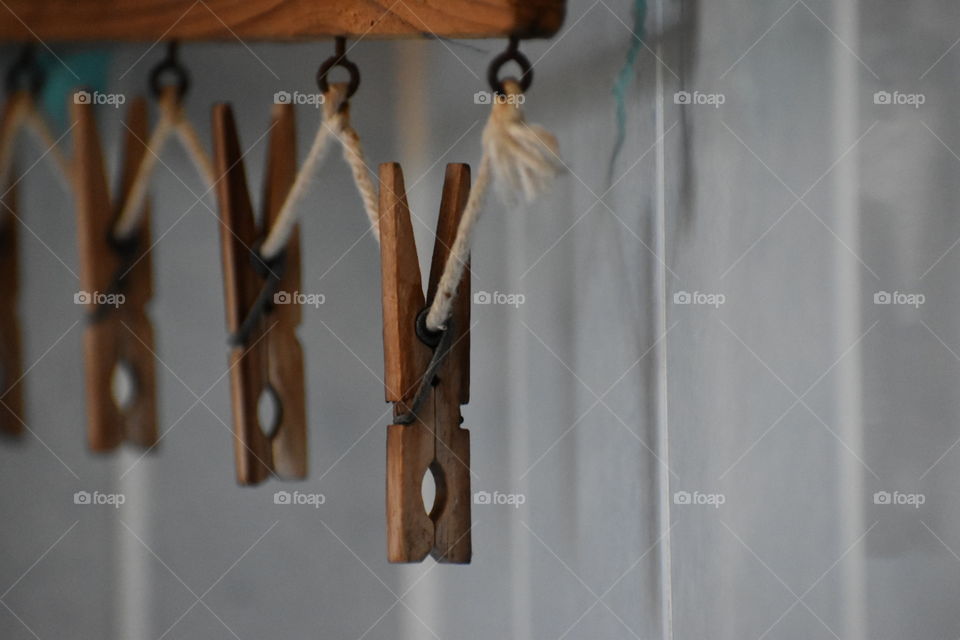Vintage peg hangers 