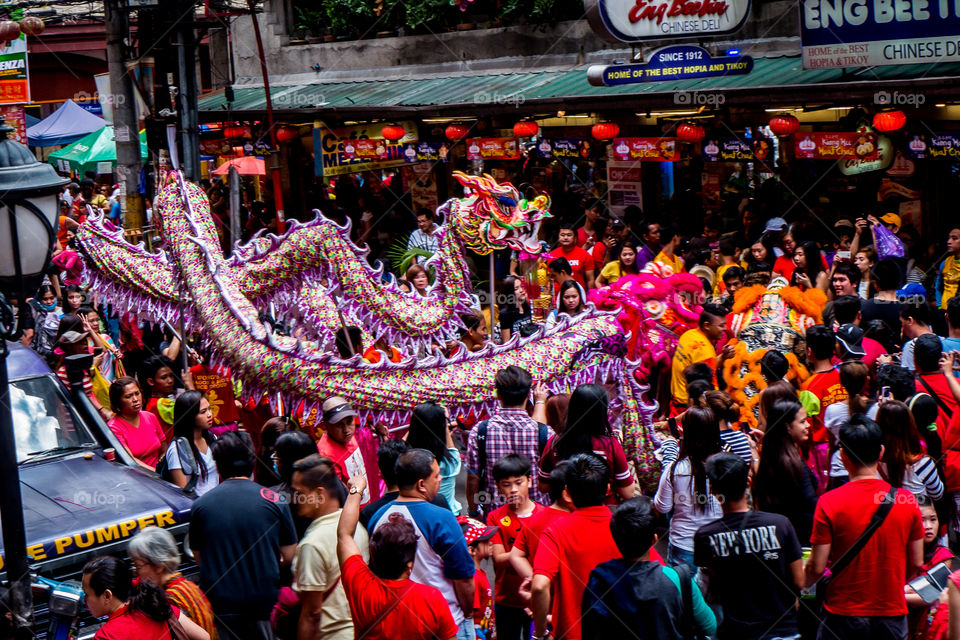 celebrating chinese new year