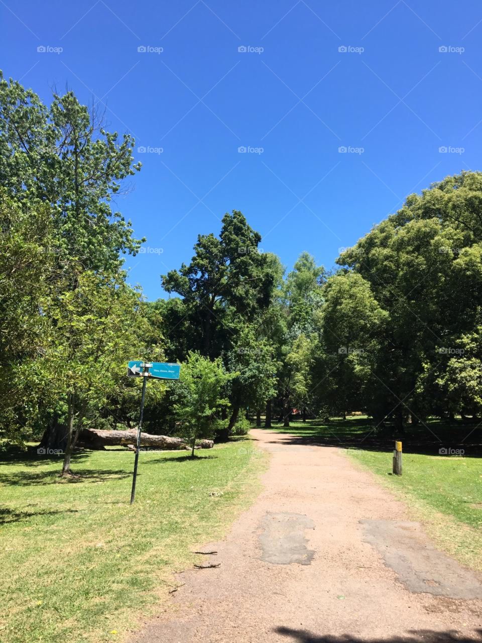 Parque em Montevidéu 