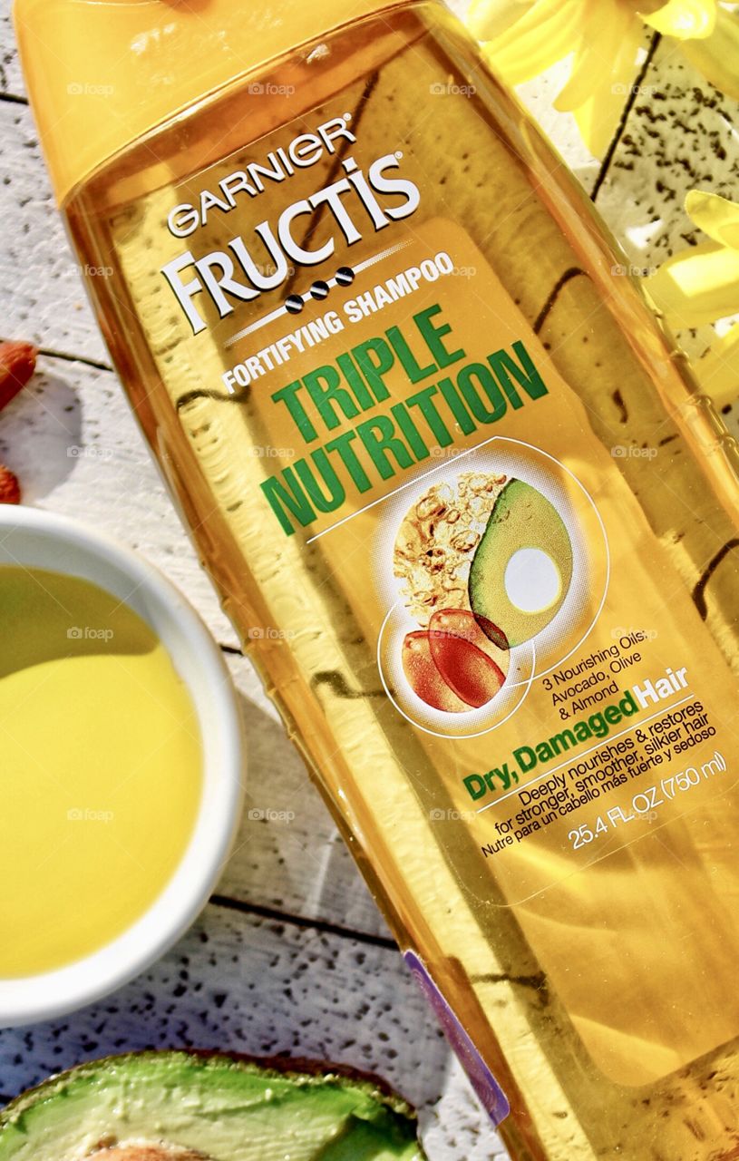 Garnier Forifying Triple Nutrition Shampoo 