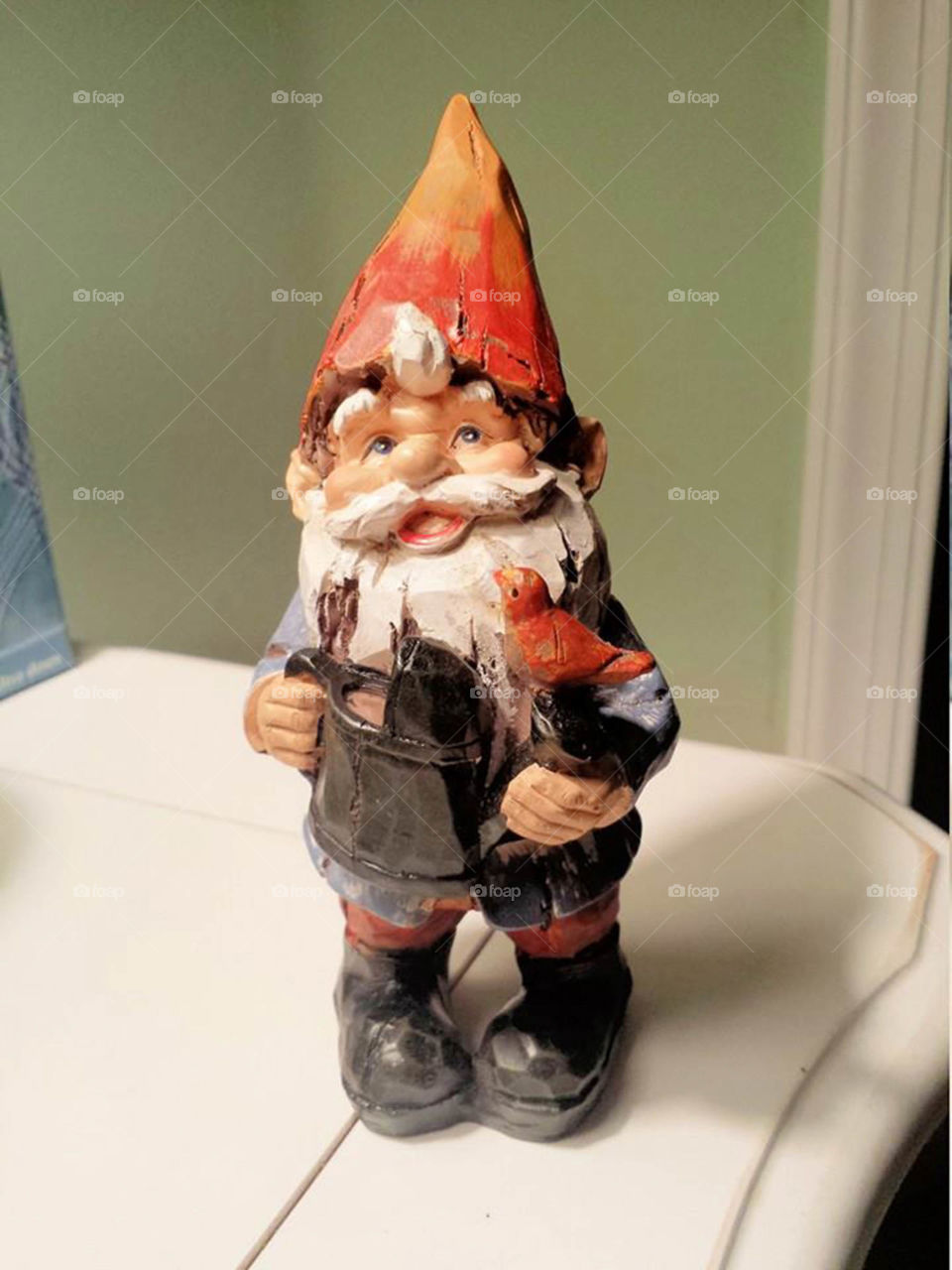 THE traveling gnome. My lucky gnome travels with me everywhere