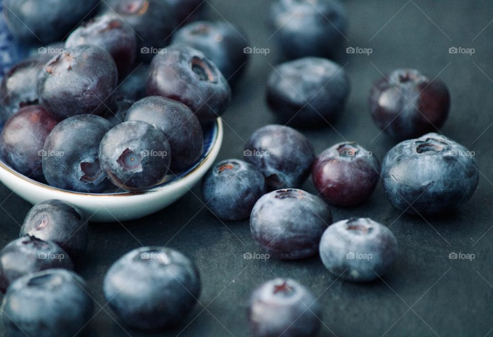 Blueberries from the garden 