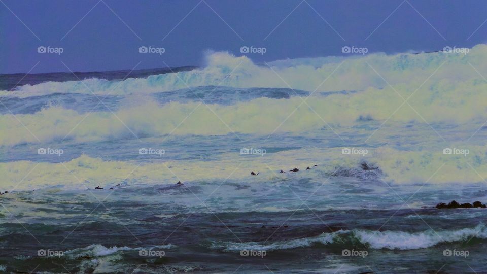 So theses are summer holiday waves in South Africa yes that’s how they do it there even surfers get the day off Tigermay10@foap aug18 a bit on the rough side