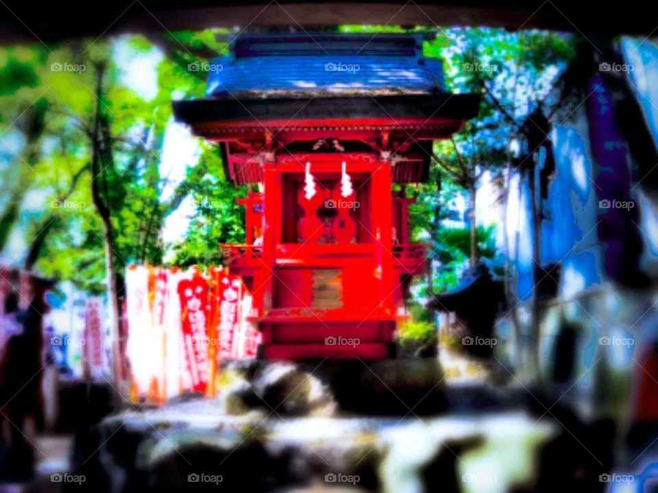 Japan shrine Temple