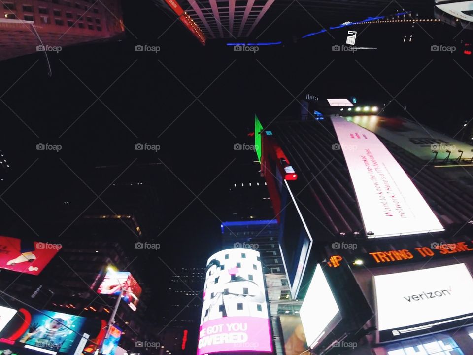 Times Square upshot