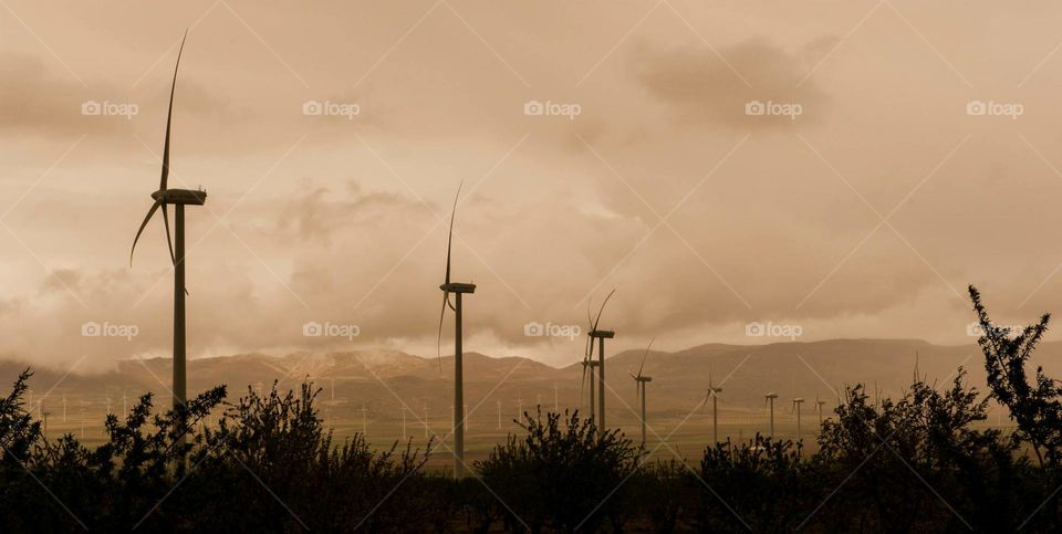 Windmill, Wind, Electricity, Grinder, Landscape