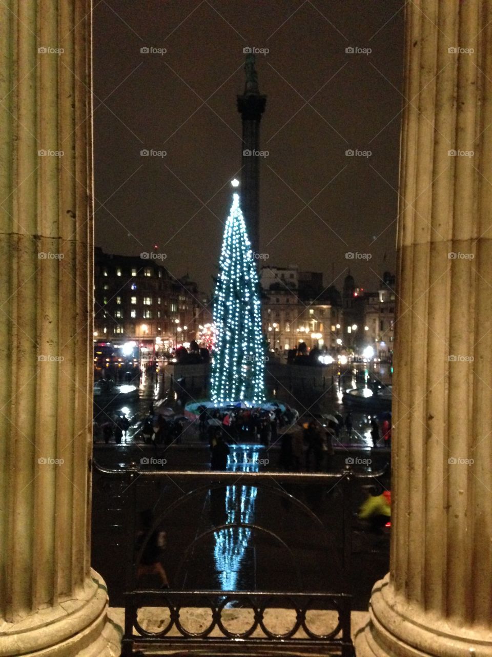 Trafalgar square Cheistmas tree