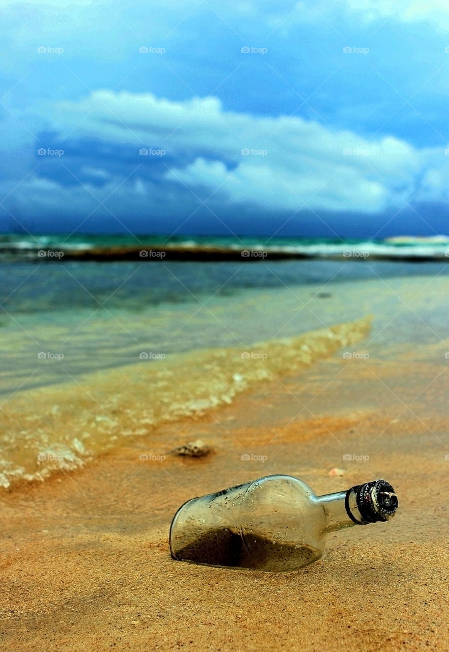 Beach, Sand, Water, No Person, Seashore