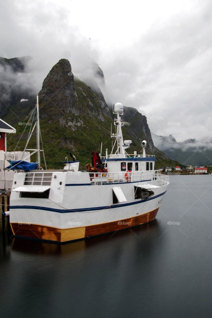 Fishing boat in Norway