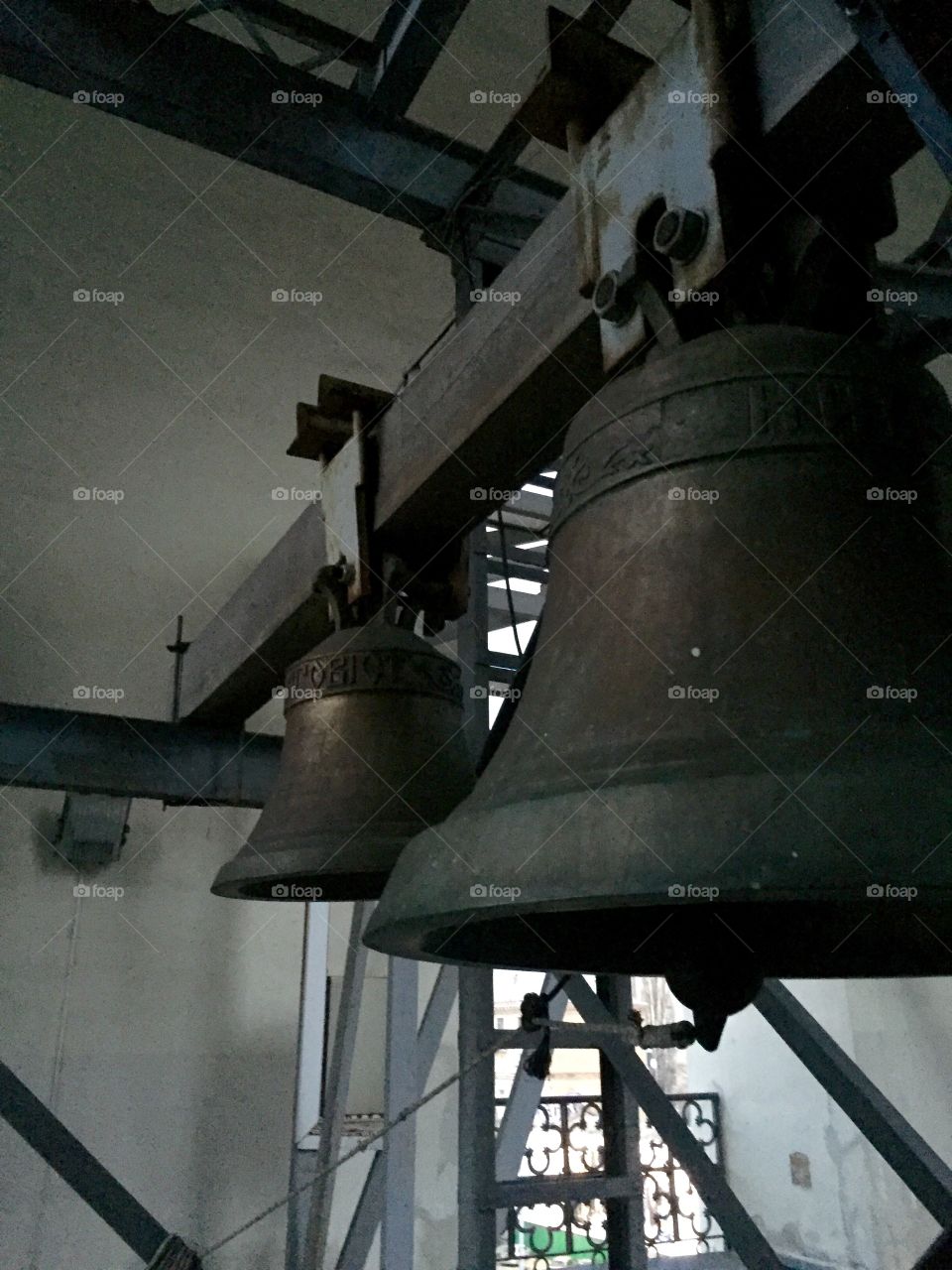 Big bells in the church