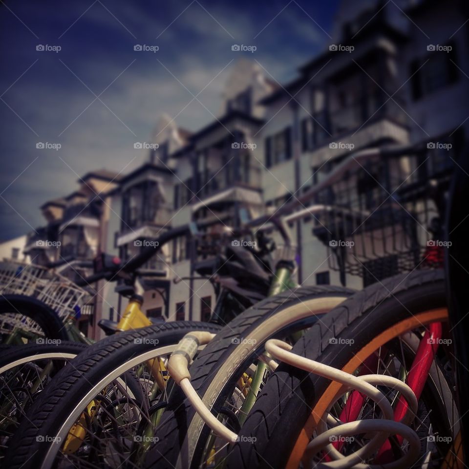Rosemary Beach Bike Rack 