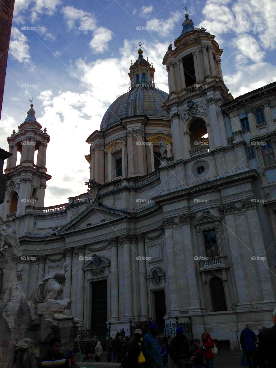 The ancient beauty oh Piazza Navona in Rome