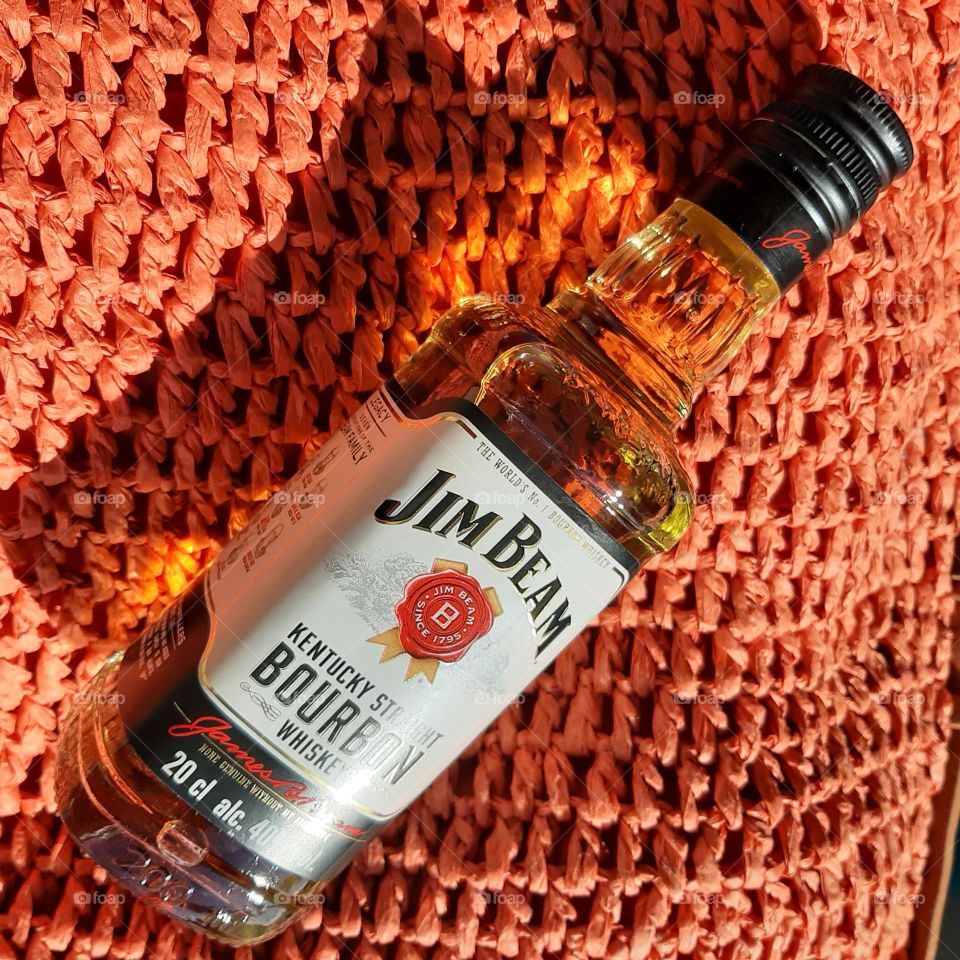 Jim beam bottle
