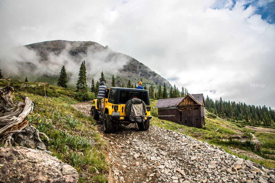 Off-road fun through the mountains of Colorado