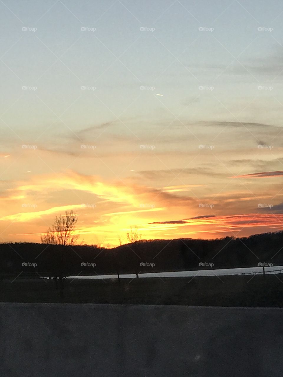 Beautiful sunset