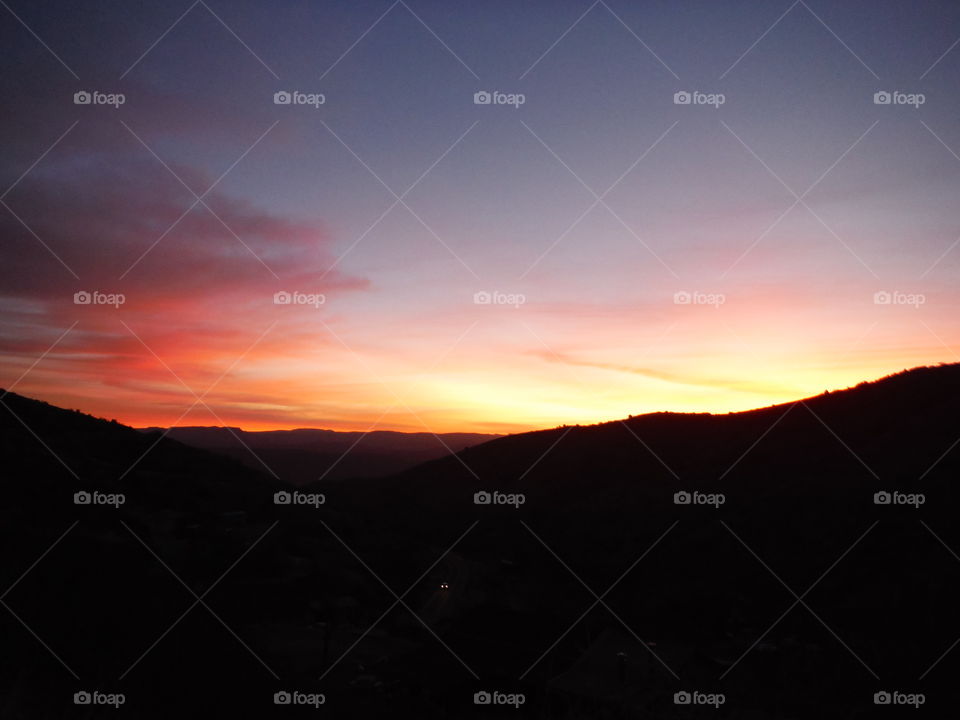 Jerome AZ sunrise. good mornings 