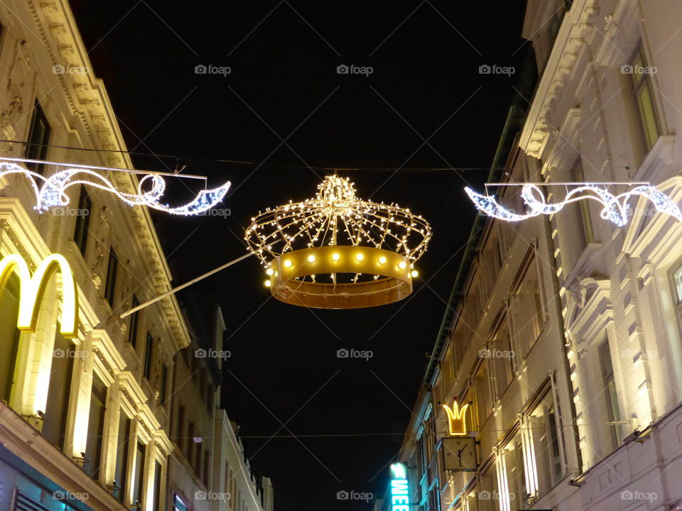 Kungsgatan gothenburg in Christmas