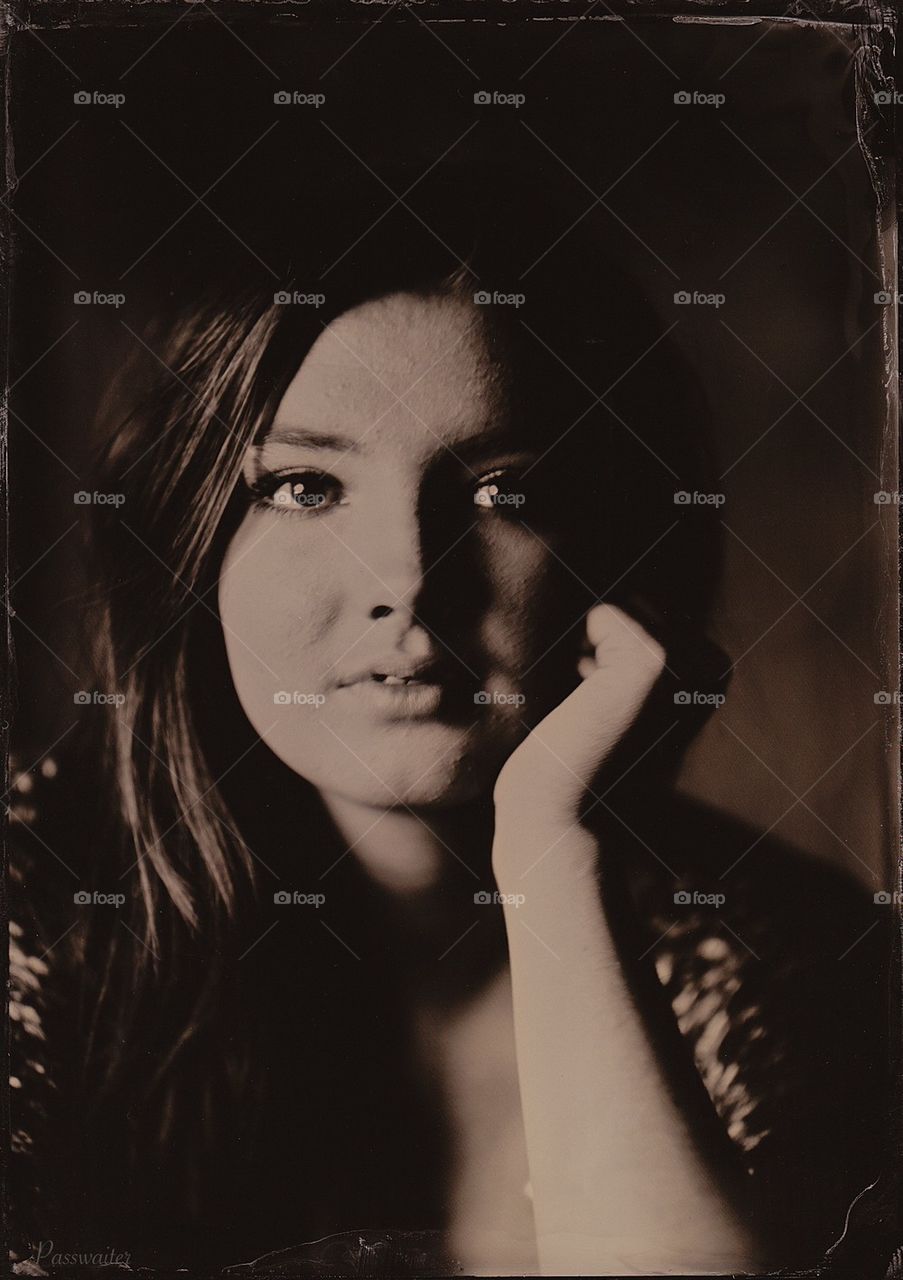 Girl in Collodion