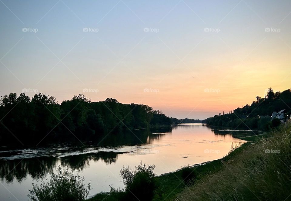 Vienne river , May 2023 . 