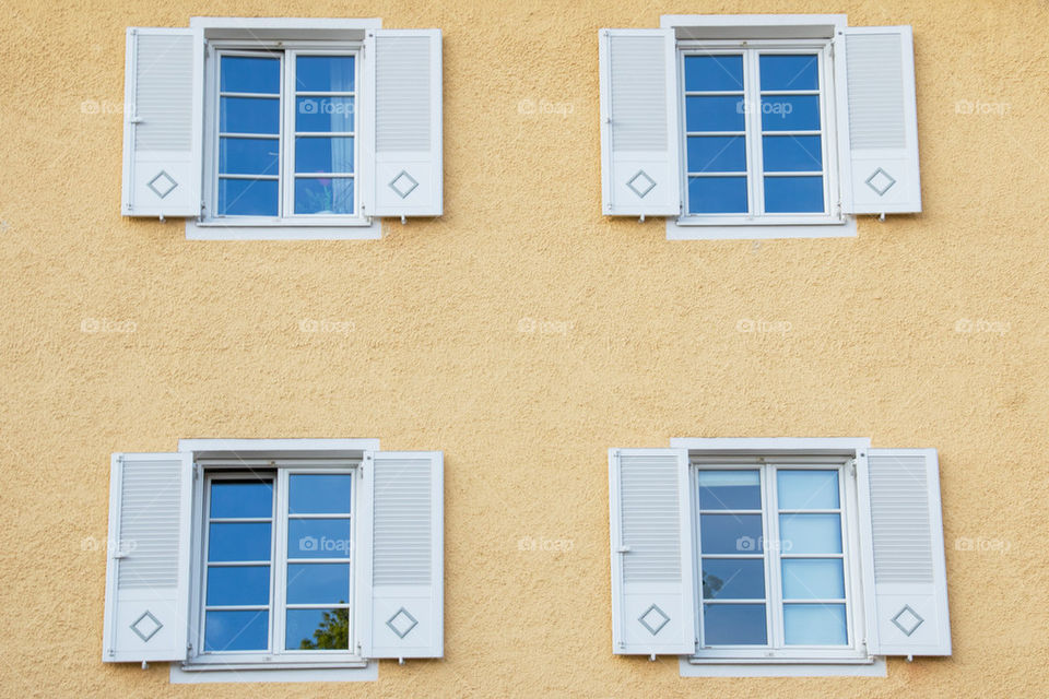 Yellow German apartment