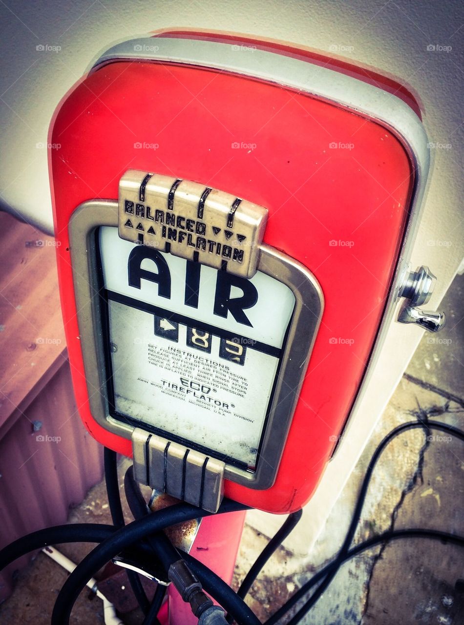 Vintage tire pump