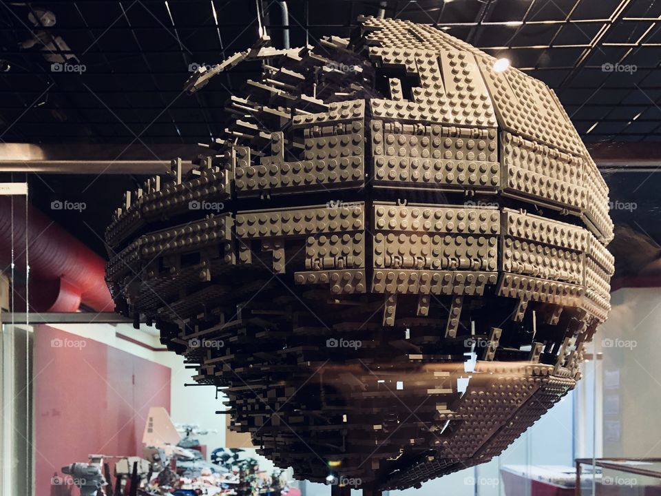 Death Star LEGO Star Wars Museum Exhibition 