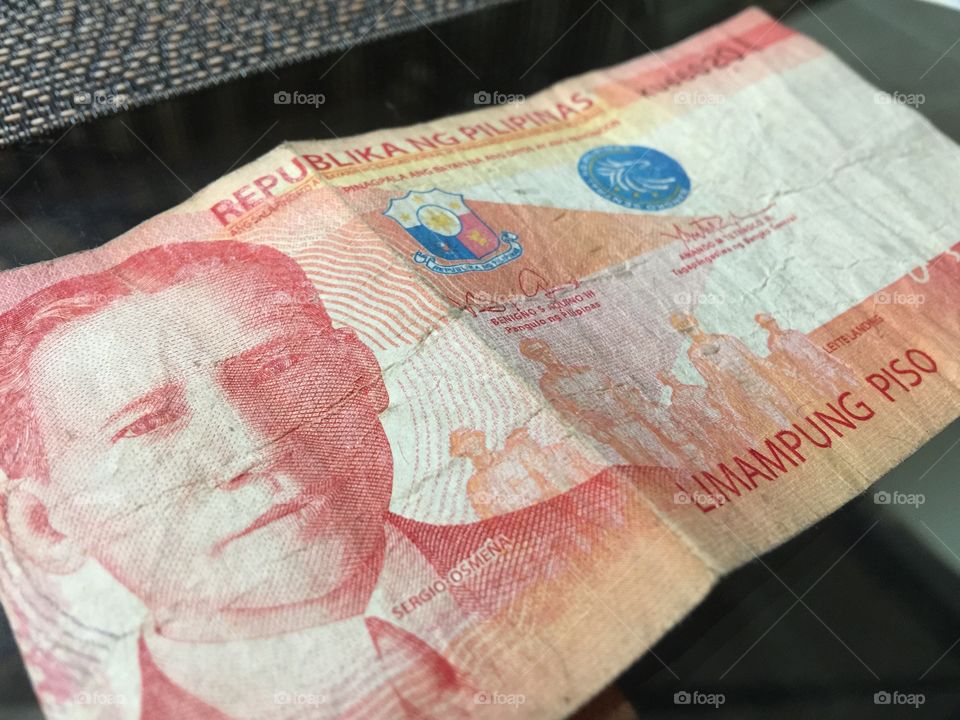 50 Philippine peso bill