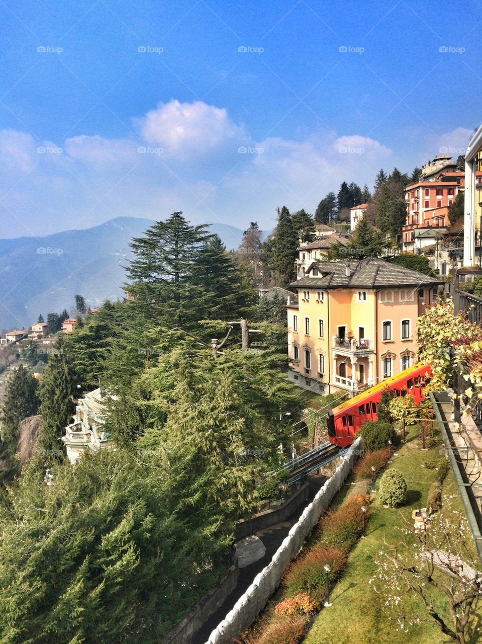 Brunate, Italy from the hill