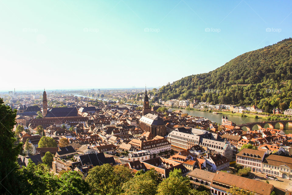 The beautiful city of Heidelberg, Germany.