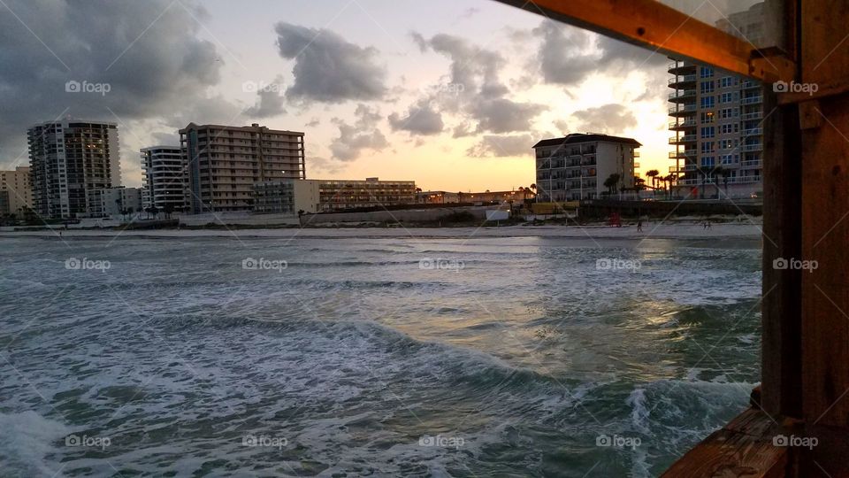 View from the restaurant deck