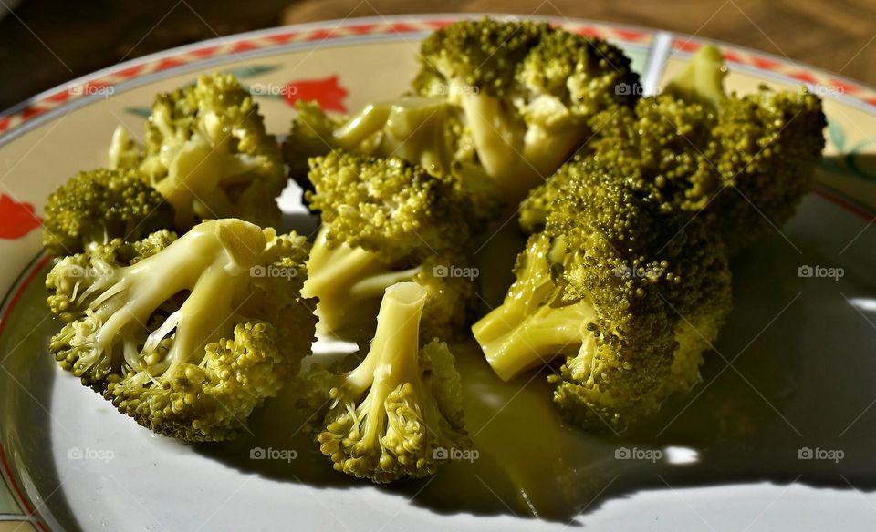 serve broccoli