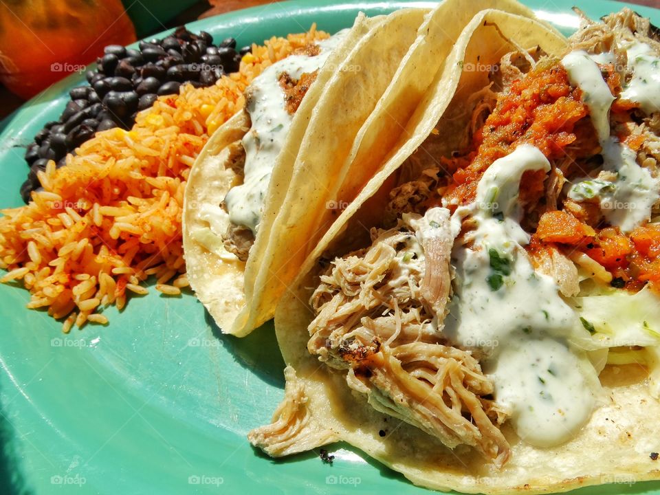 Carnitas Tacos. Savory Pork Tacos In California
