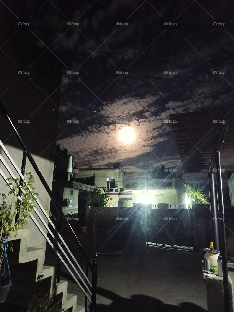 beautiful nite moon