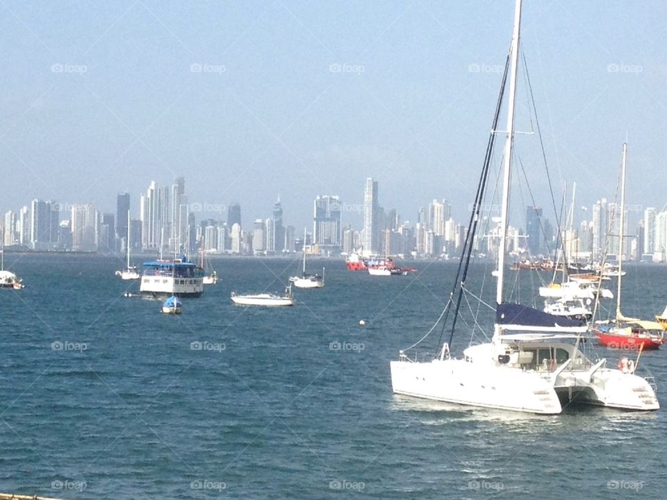 Stunning view of Panama City