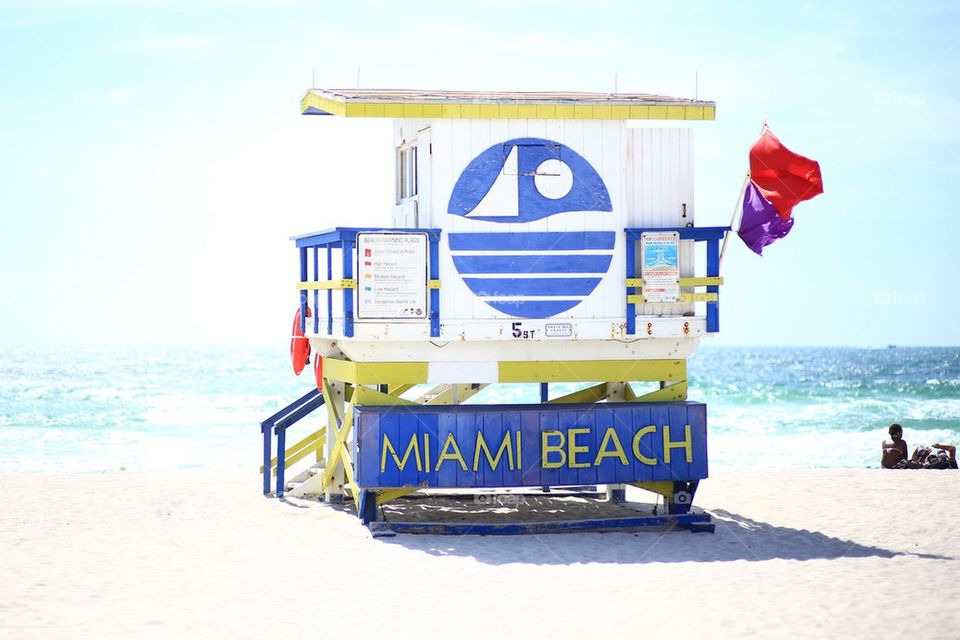 Miami Beach Lifeguard tower