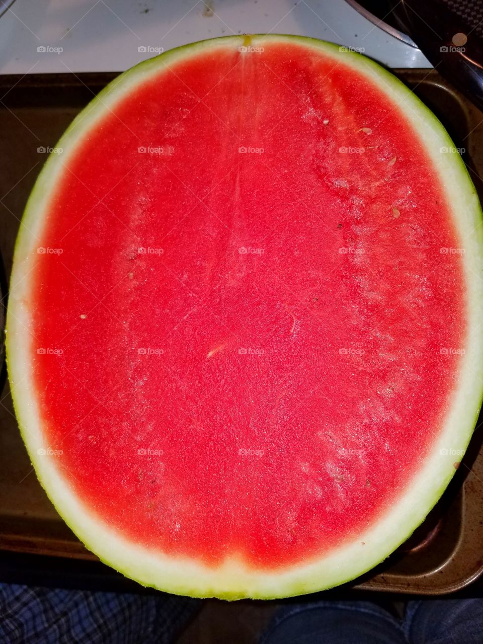 Perfectly perfect seedless Red Watermelon. So ripe, juicy & sweet. Refreshingly lovely.