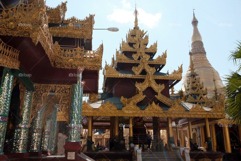 Pagodas and temples