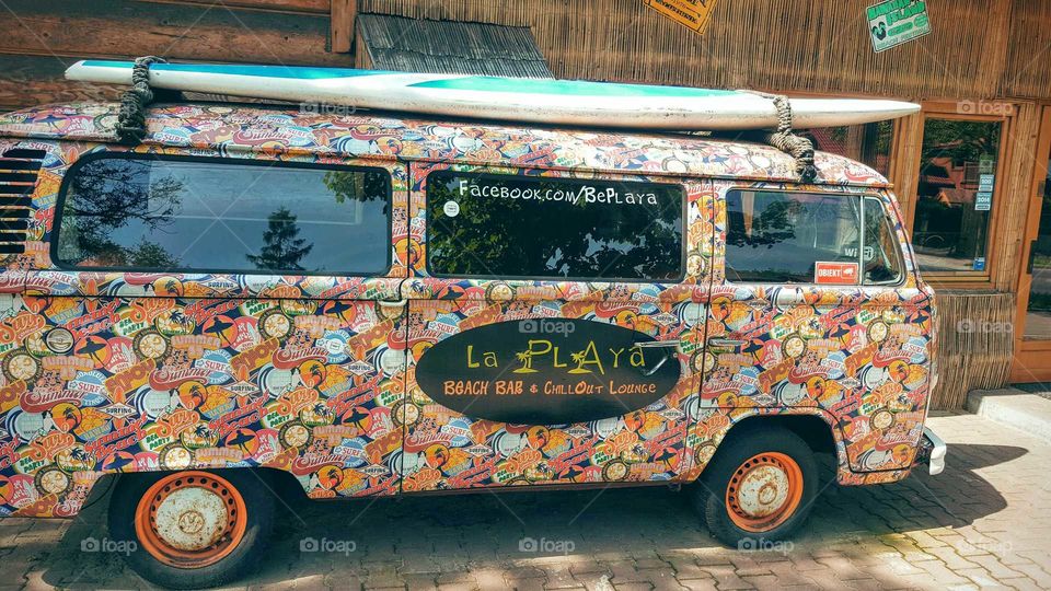 Vehicle, Car, Truck, Transportation System, Retro