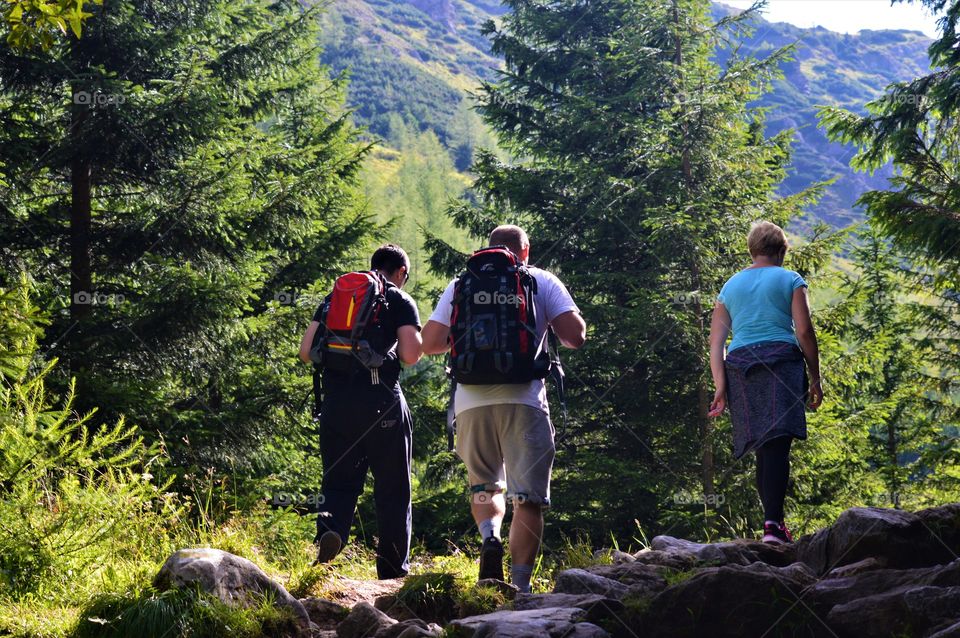 Hiking trails Tatra Mountains in Poland