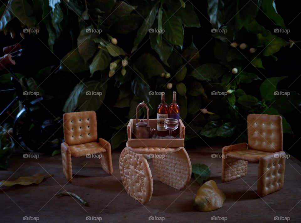 Creative food photography
Dinner table and chairs maintaining social distancing made from biscuits so have fun stay home stay healthy and eat cookies😊