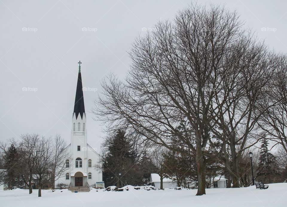 small Church in rural area