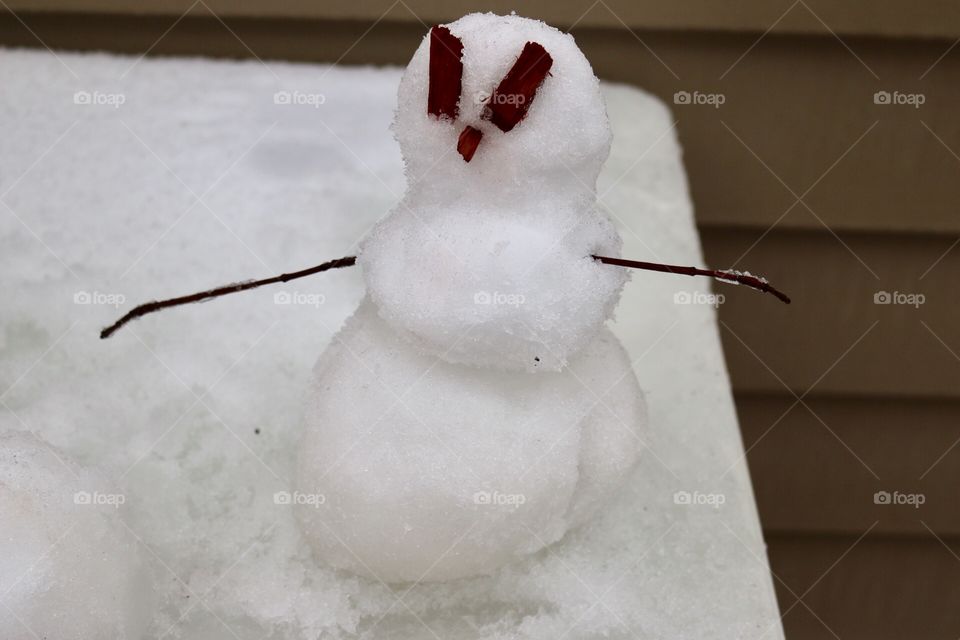 Mini snowman