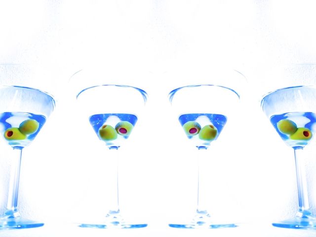 Gin martinis 