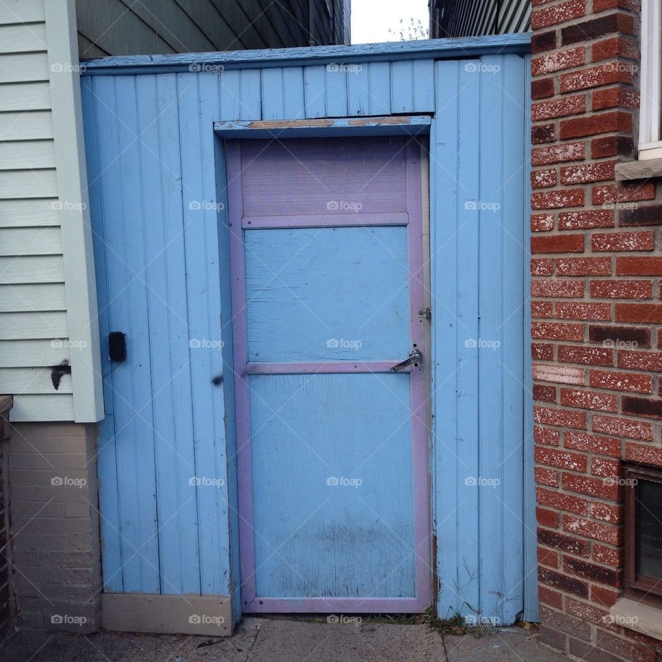 city blue house door by ali.wisch