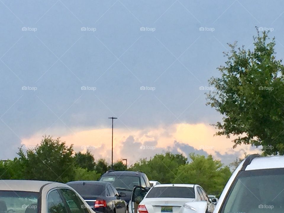 Sunset on the gulf coast