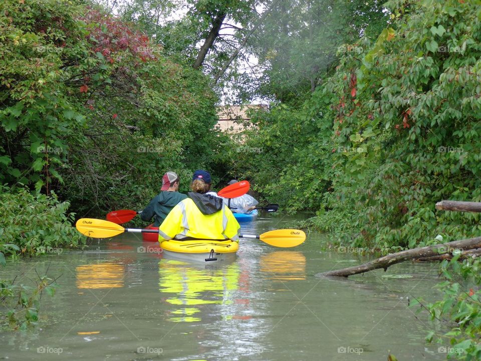 Kayakers